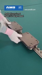 亚母斯AHGC复合齿条导轨从动滑块视频